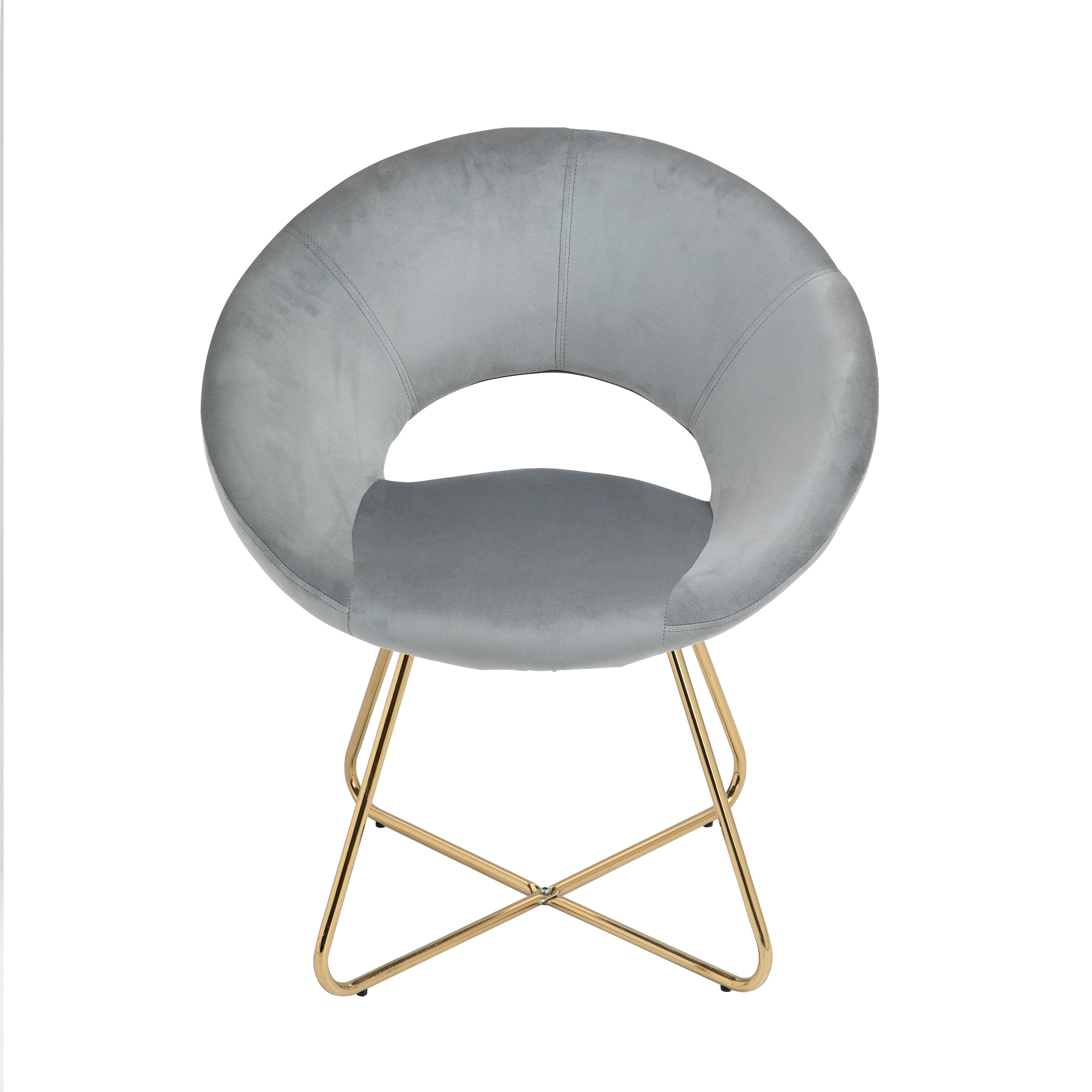 Sessel Samt VALS grau