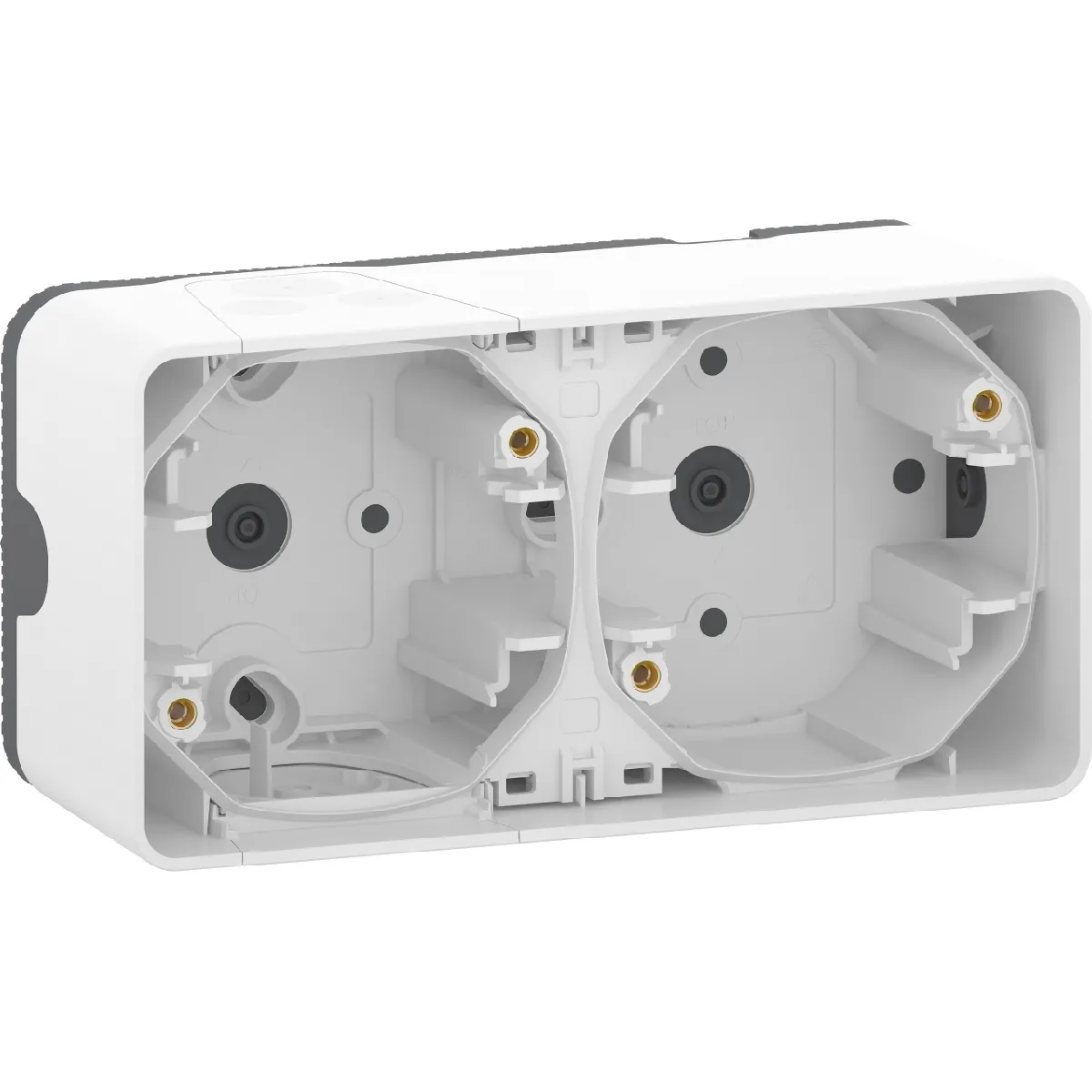 Schneider Electric Boîtier saillie Mureva - 2 postes