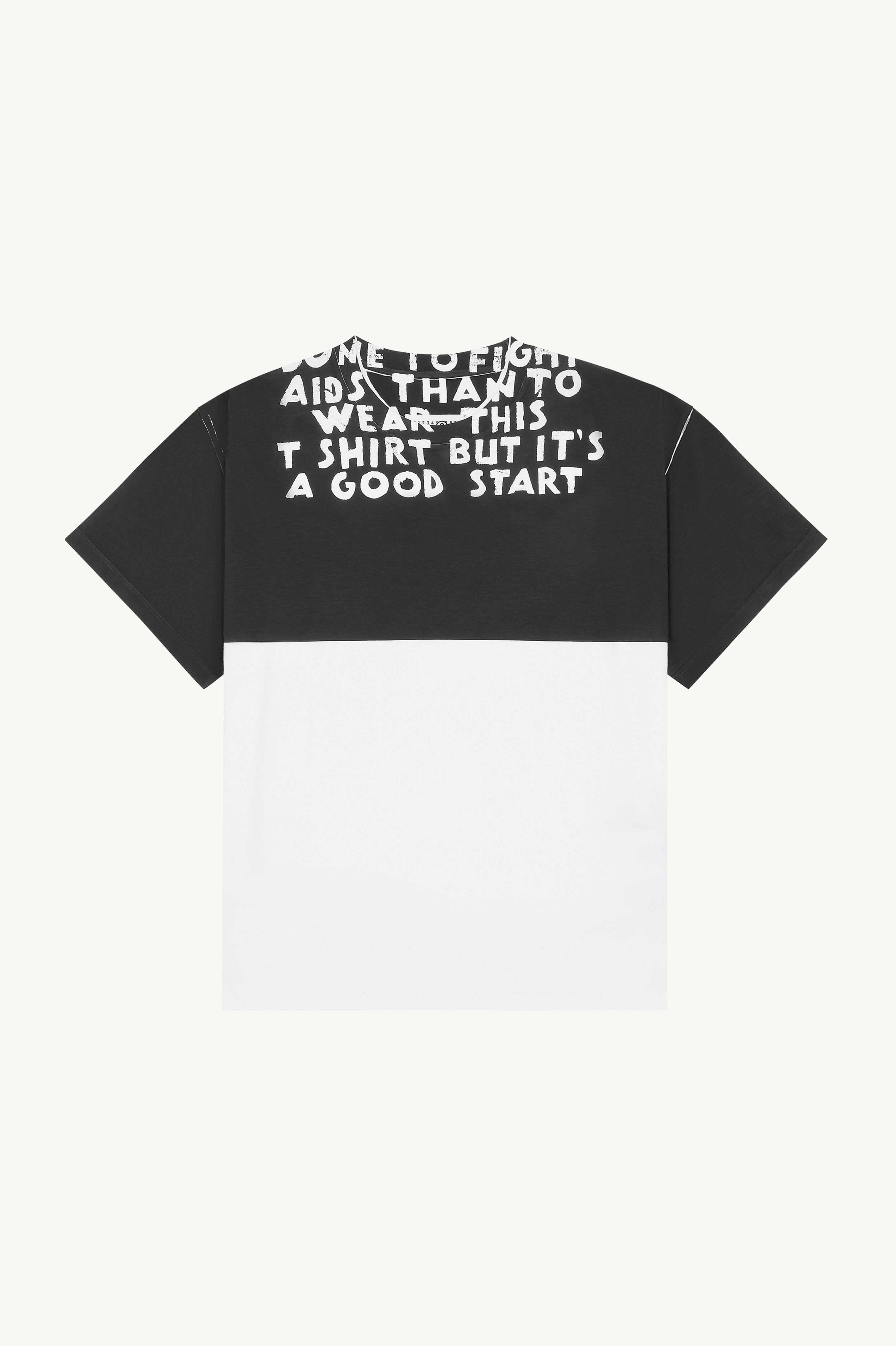 T-shirt SIDA en coton pour homme | MM6