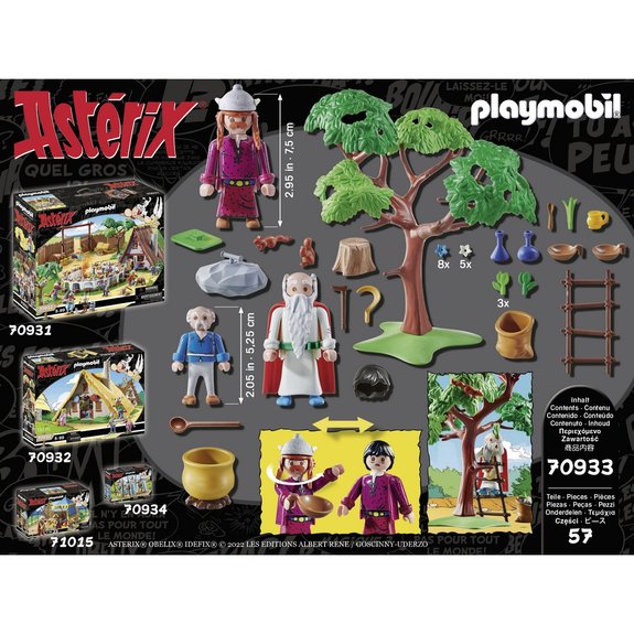 Panoramix Le chaudron de Potion magique Playmobil Astérix 70933