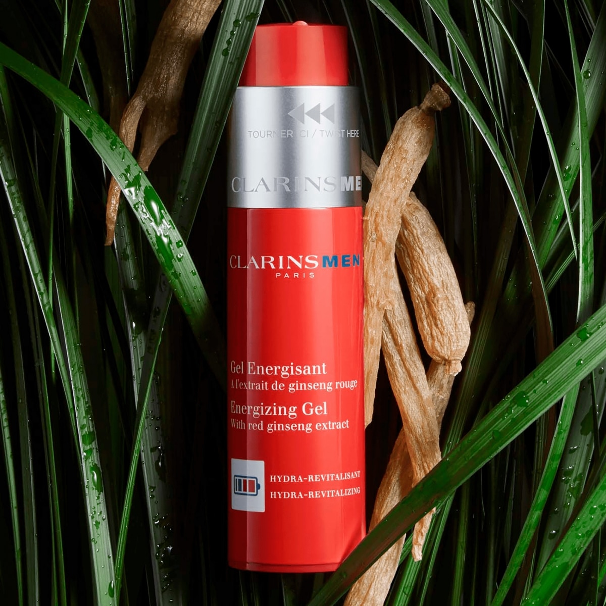 ClarinsMen ClarinsMen Gel Energisant A l'Extrait de Ginseng Rouge