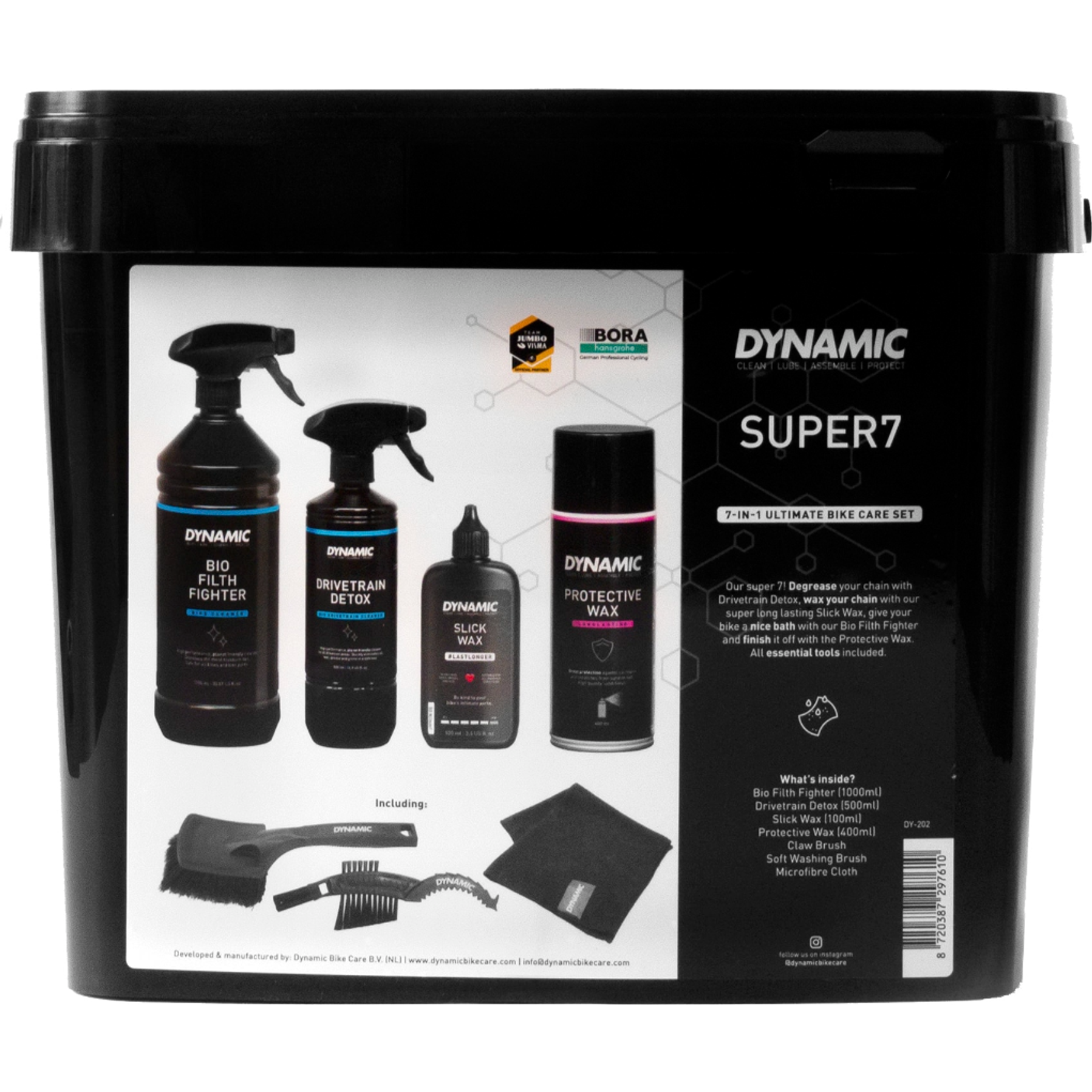 Dynamic Bike Care Super 7 Ultimate Bike Care Box Schoonmaakset