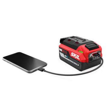 SKIL 20V accu 4.0Ah met USB-C aansluiting (2-zijdig) 3144AA