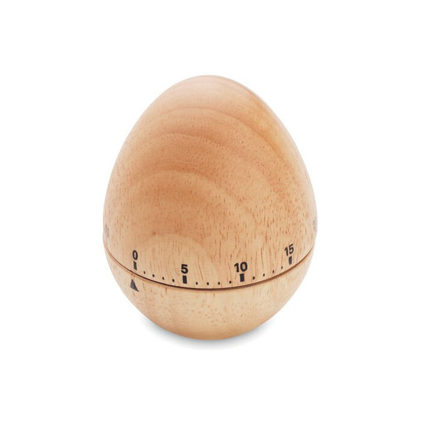 GiftRetail MO6963 - MUNA Minuteur en bois de pin