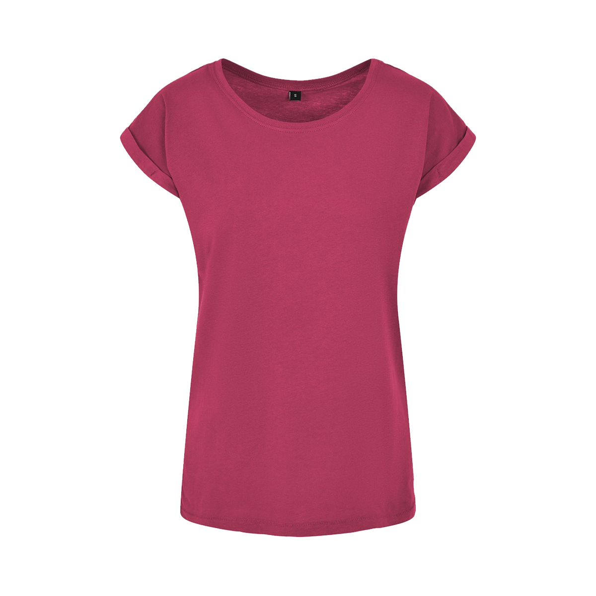 BUILD YOUR BRAND BY021 - T-shirt Femme Élégance Coton Léger