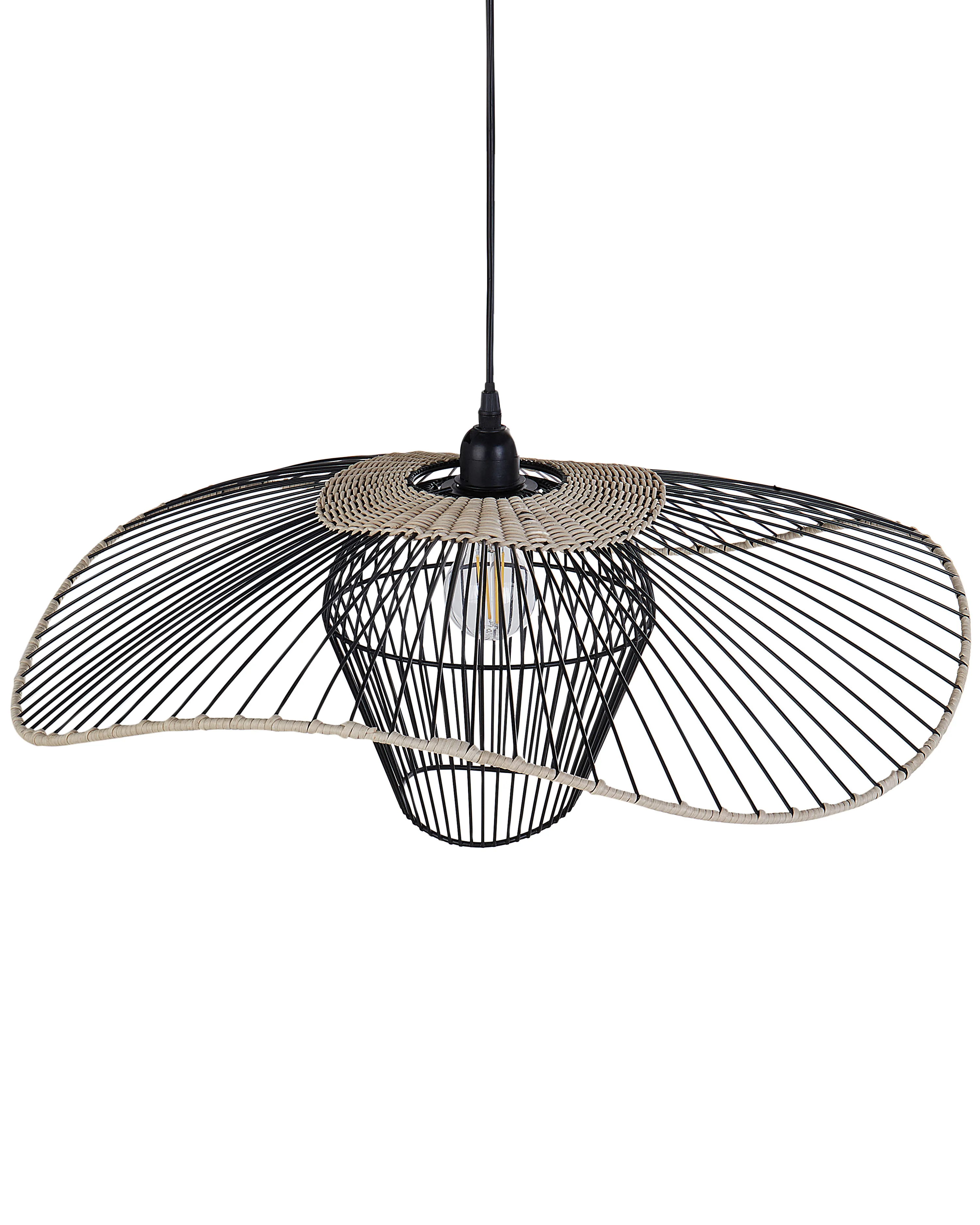 Hanglamp LUNGA Metaal Zwart