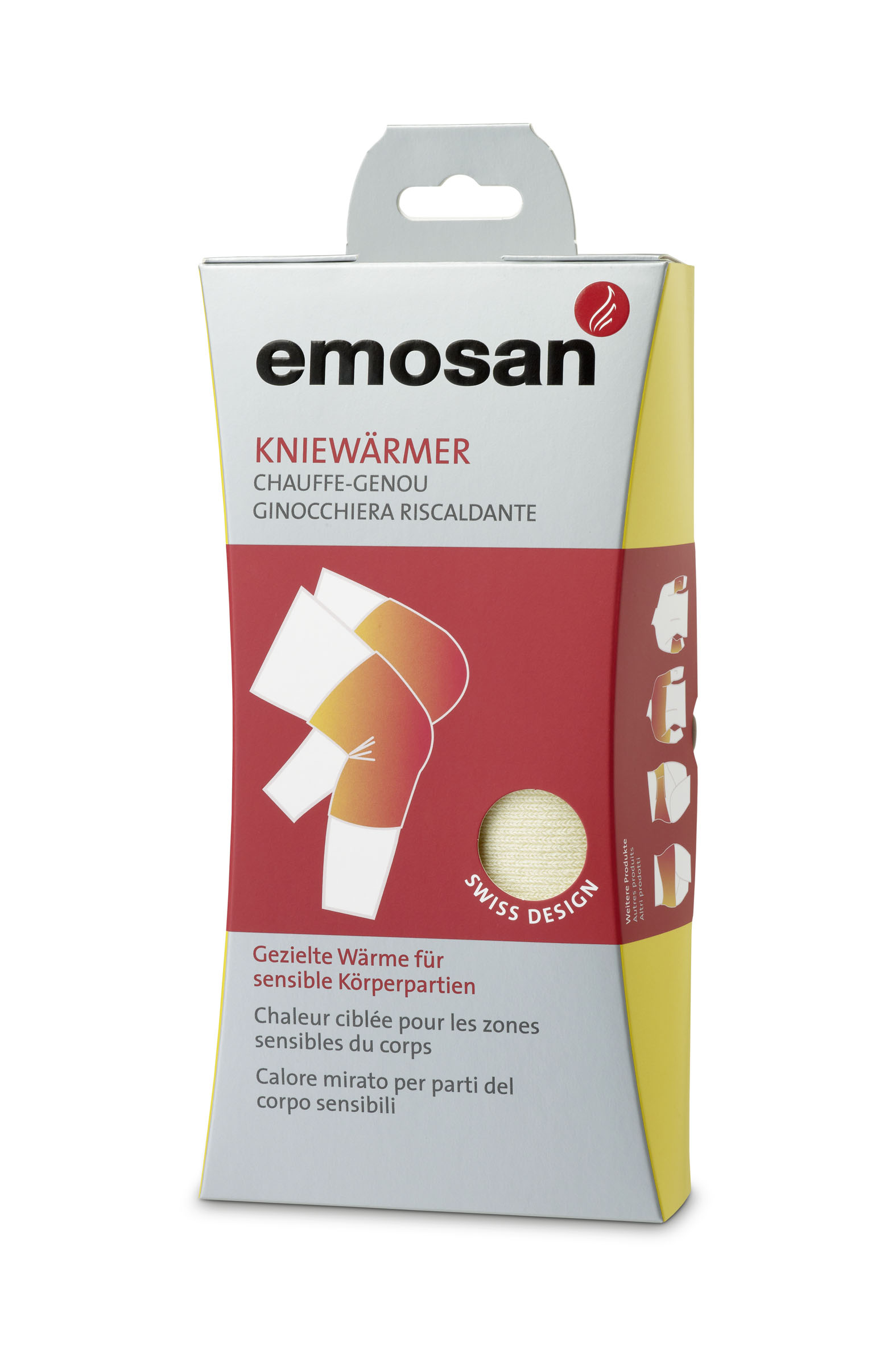 EMOSAN Kniewärmer XL écru 1 Stk