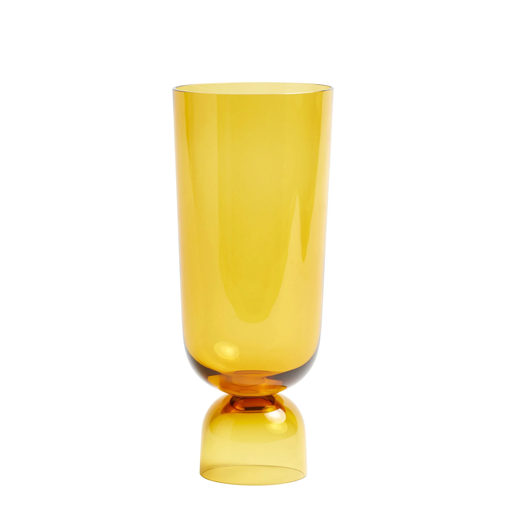 BOTTOMS UP - Vase verre | Orange