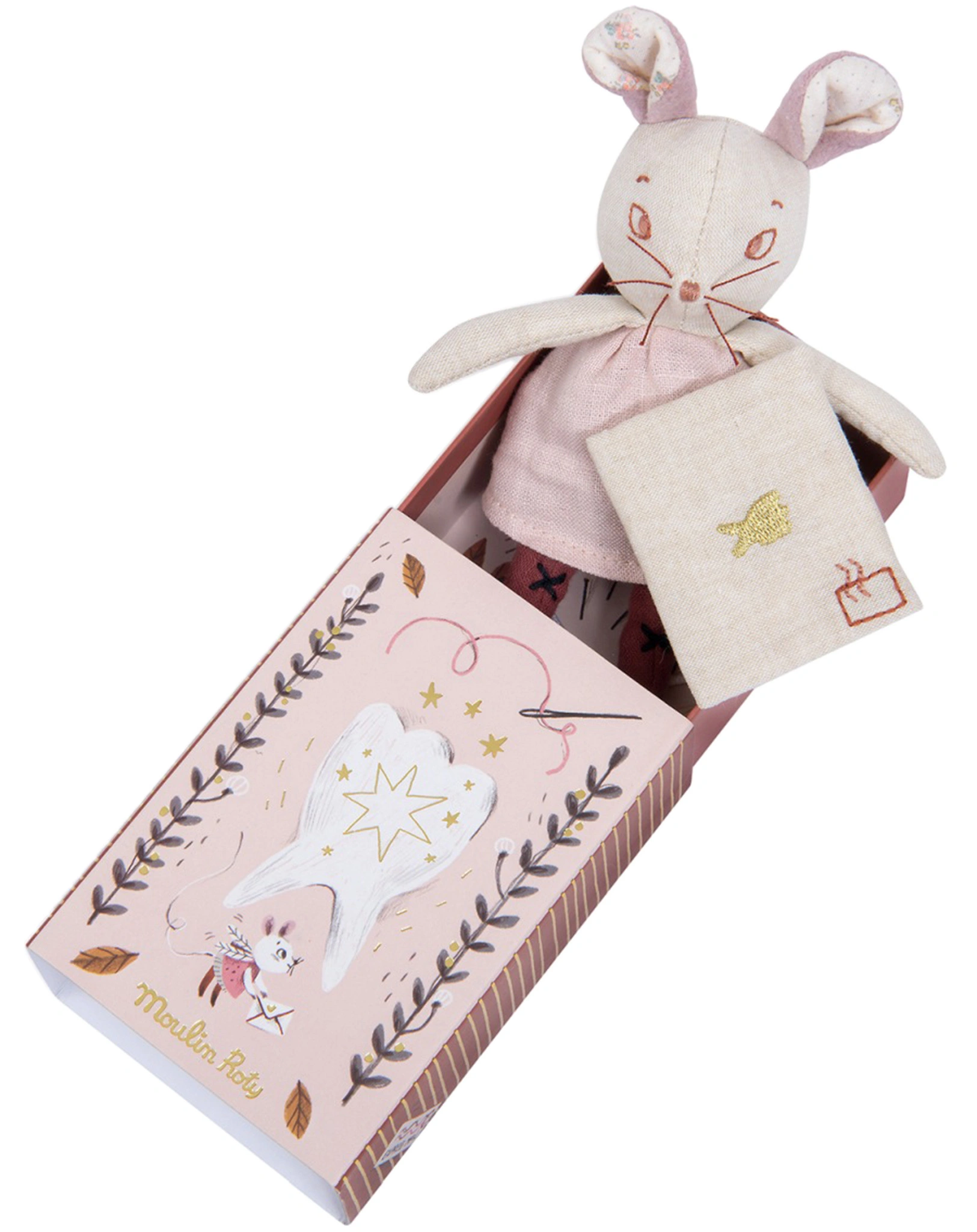 Zahndose MILCHZAHN-MAUS in rosa