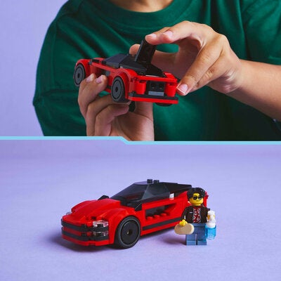 LEGO City 60448 Rød sportsbil