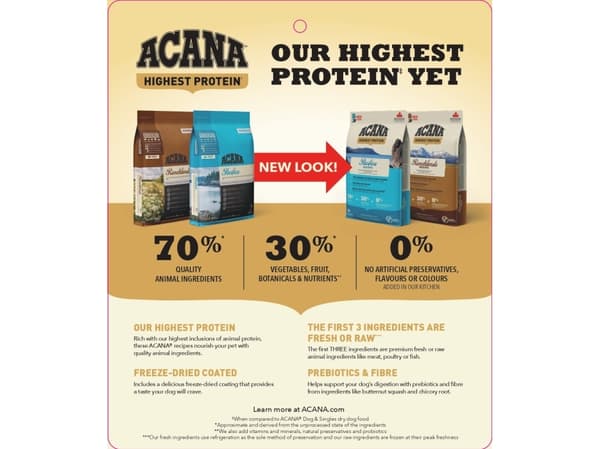 Acana Pacifica høyeste protein 11,4 kg