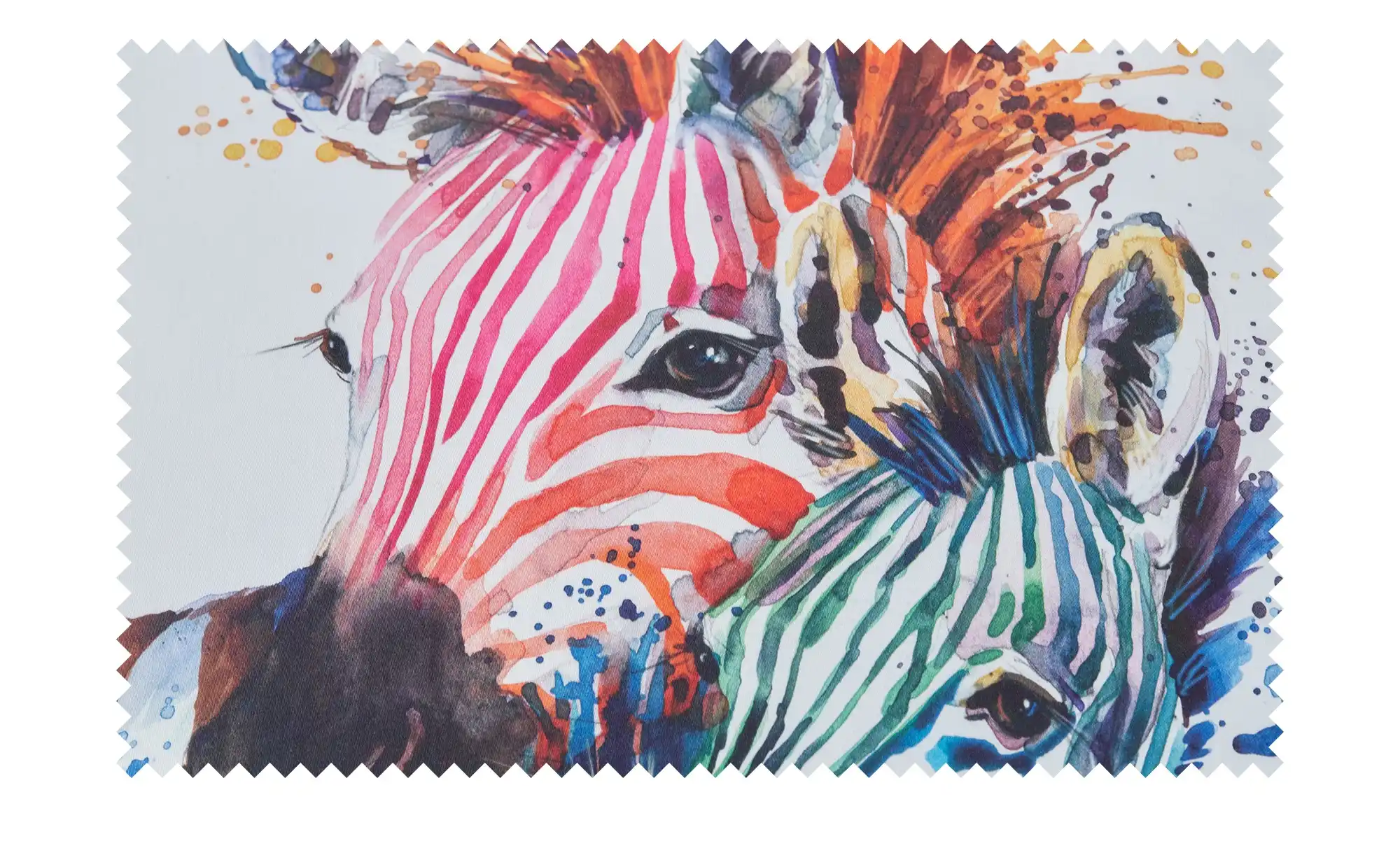 como Satin Bettwäsche Zebra