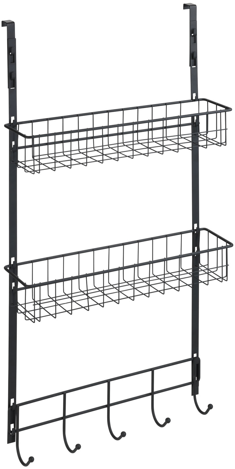 WENKO Türregal zum Einhängen für Bad & Küche, zusätzlicher Stauraum, Industrial Style