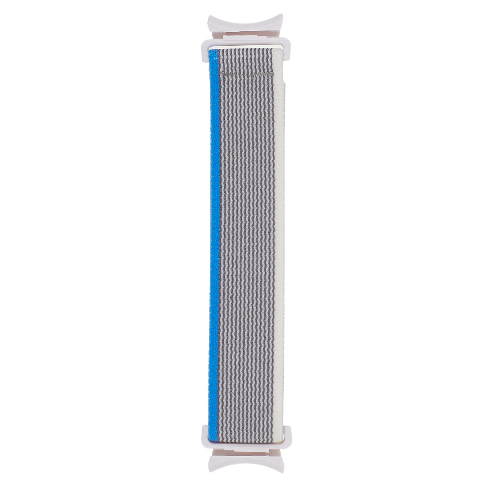 Samsung Galaxy Watch 4 (40mm) Stoff Sport Armband mit Klettverschluss (Gelenkumfang: 170-245mm) - Grau / Blau