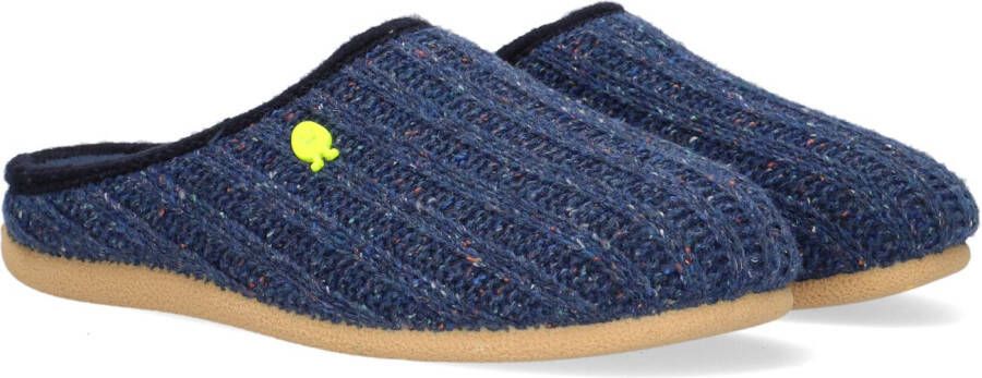 Hot Potatoes Comfy Leonding Junior Pantoffels Sloffen Jongens Blauw