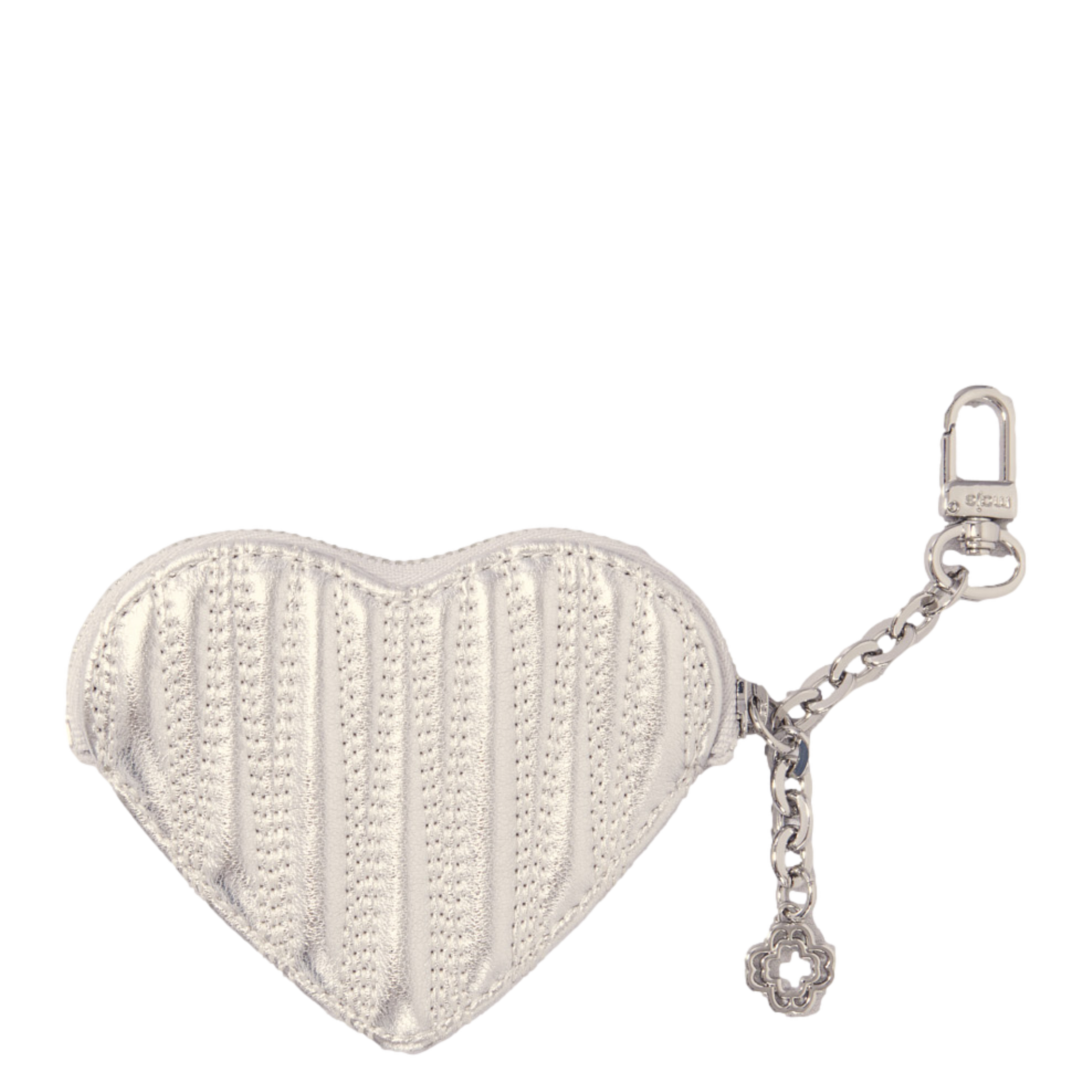 Porte-monnaie en cuir | Argent