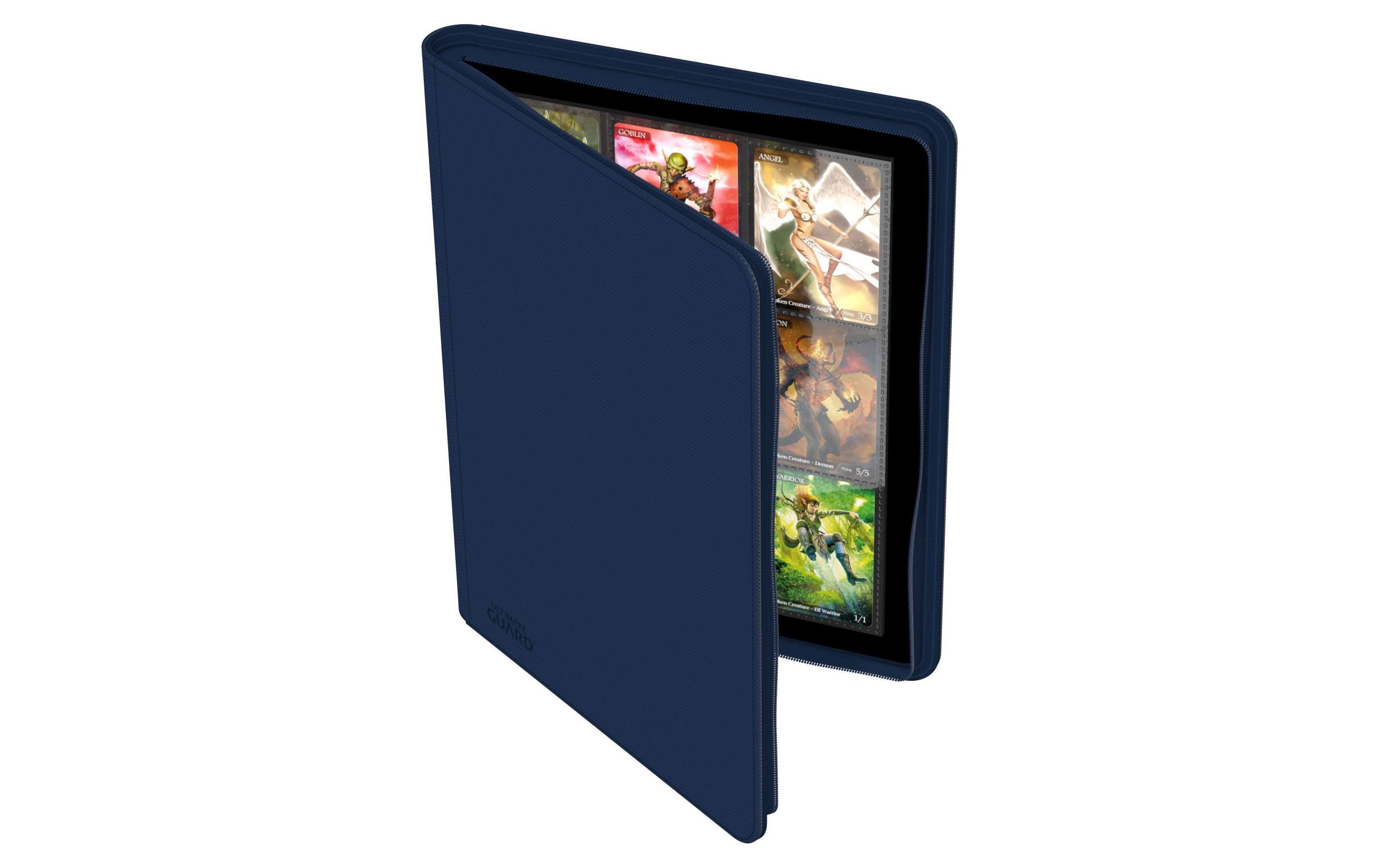 Karten-Portfolio ZipFolio Xenoskin 18-Pocket, blauHochwertige Kartenmappe