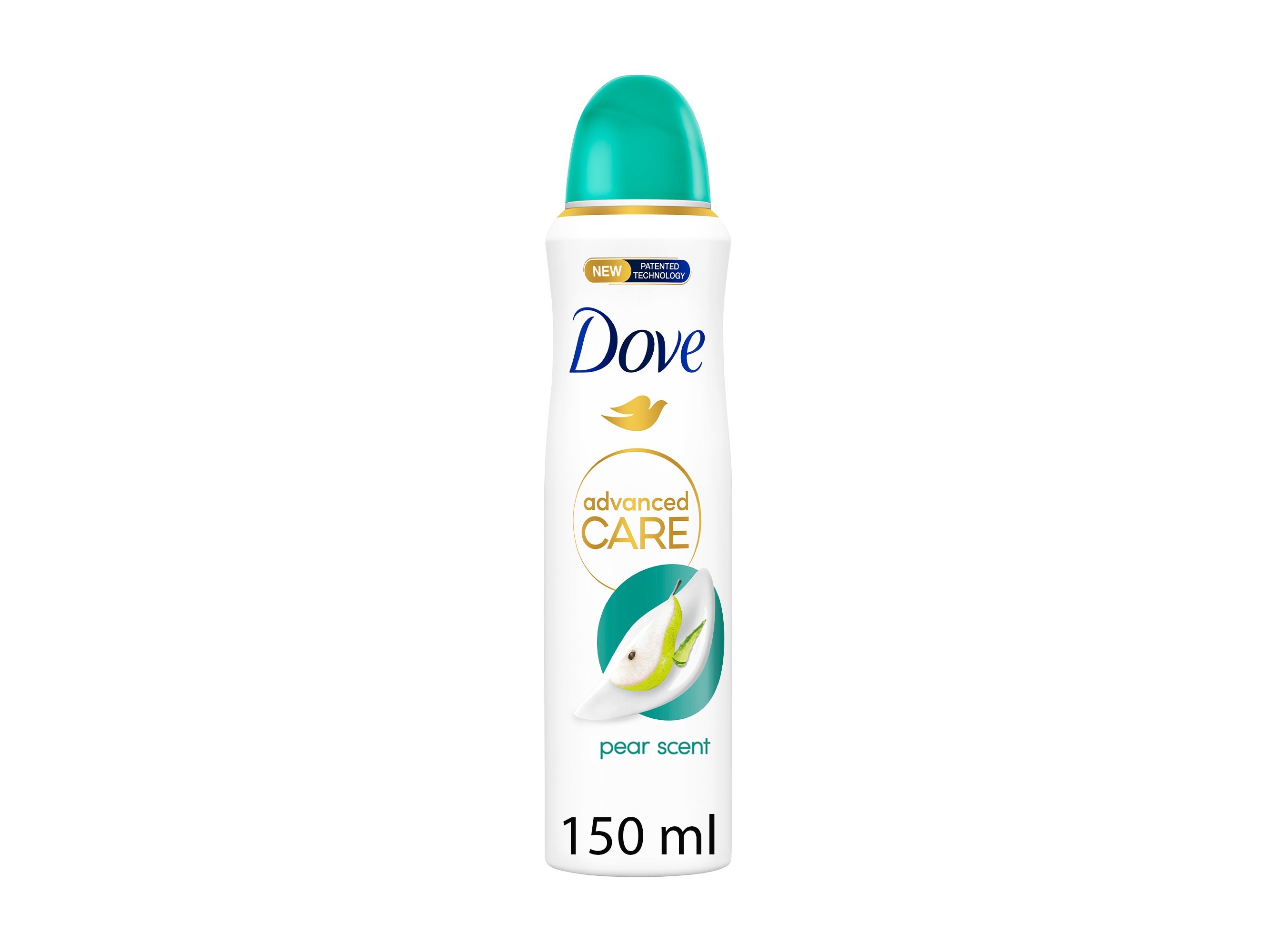 DESODORIZANTE SPRAY DOVE PEAR & ALOE VERA 72H 150ML
