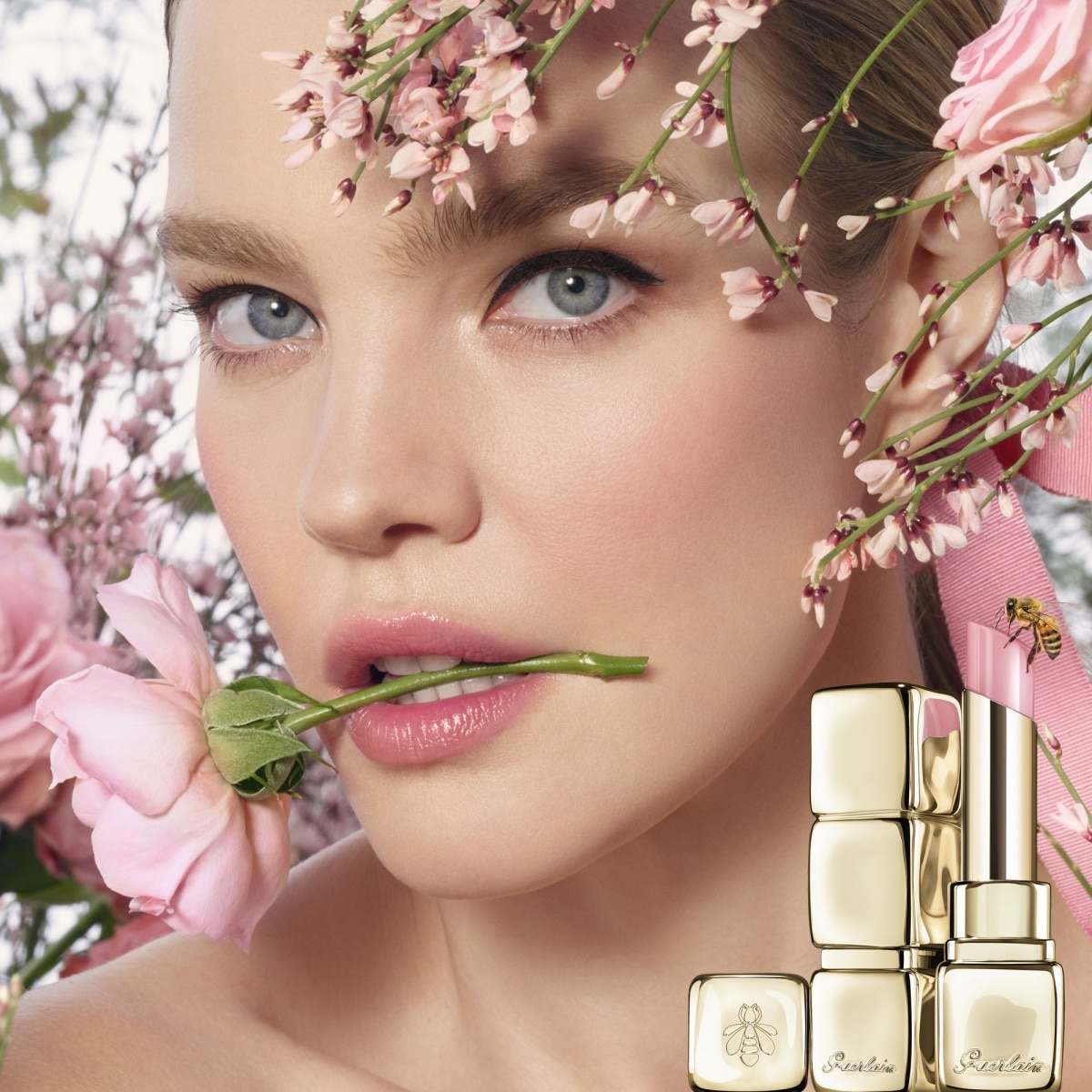 GUERLAIN KissKiss Bee Glow Baume teinté infusé en miel 98% d'origine naturelle