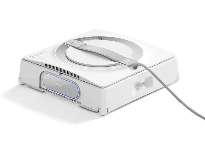 Ecovacs Fensterputzroboter Winbot W2 Pro Omni Grau/Weiss Intelligente Fensterreinigung mit innovativer Technologie für streifenfreie Sauberkeit