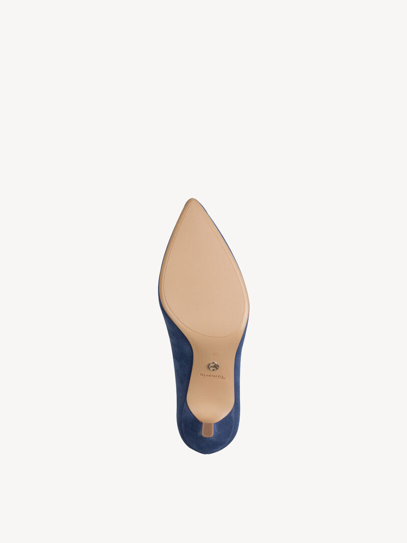 Leren Pumps - blauw