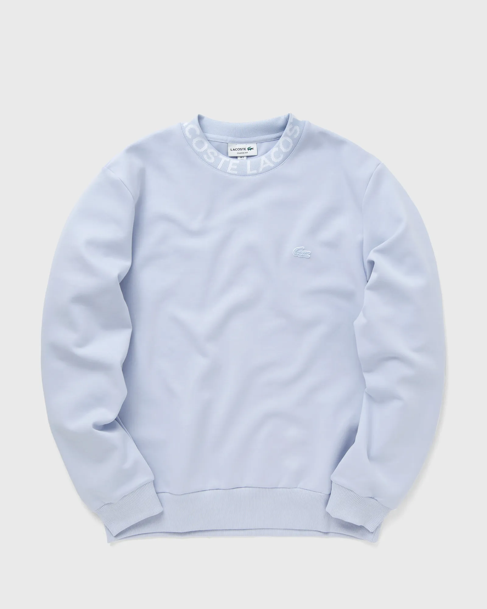 Lacoste LOGO JACQUARD COLLAR DOUBLE FACE SWEATSHIRT