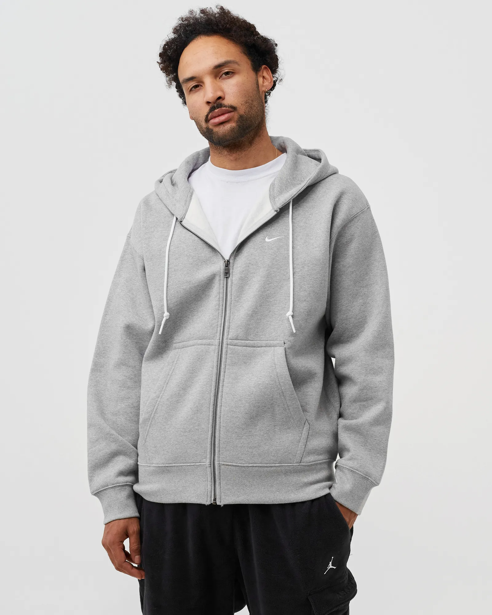 Nike Solo Swoosh Fleece Full-Zip Hoodie