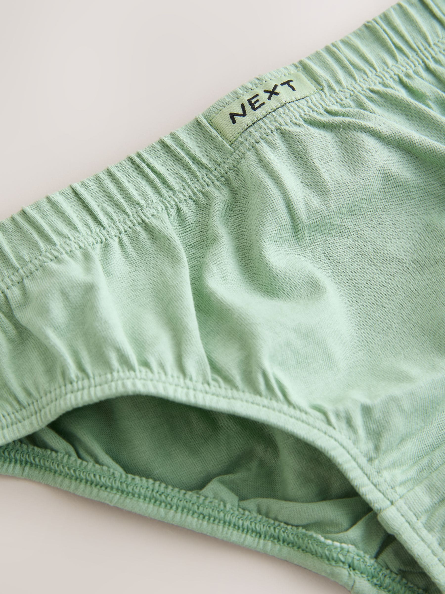 Groen/blauw - 100% katoenen slip verpakking van 7 (1,5 - 16 jr)