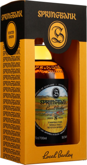SPRINGBANK 8 YEARS LOCAL BARLEY 2024 70CL