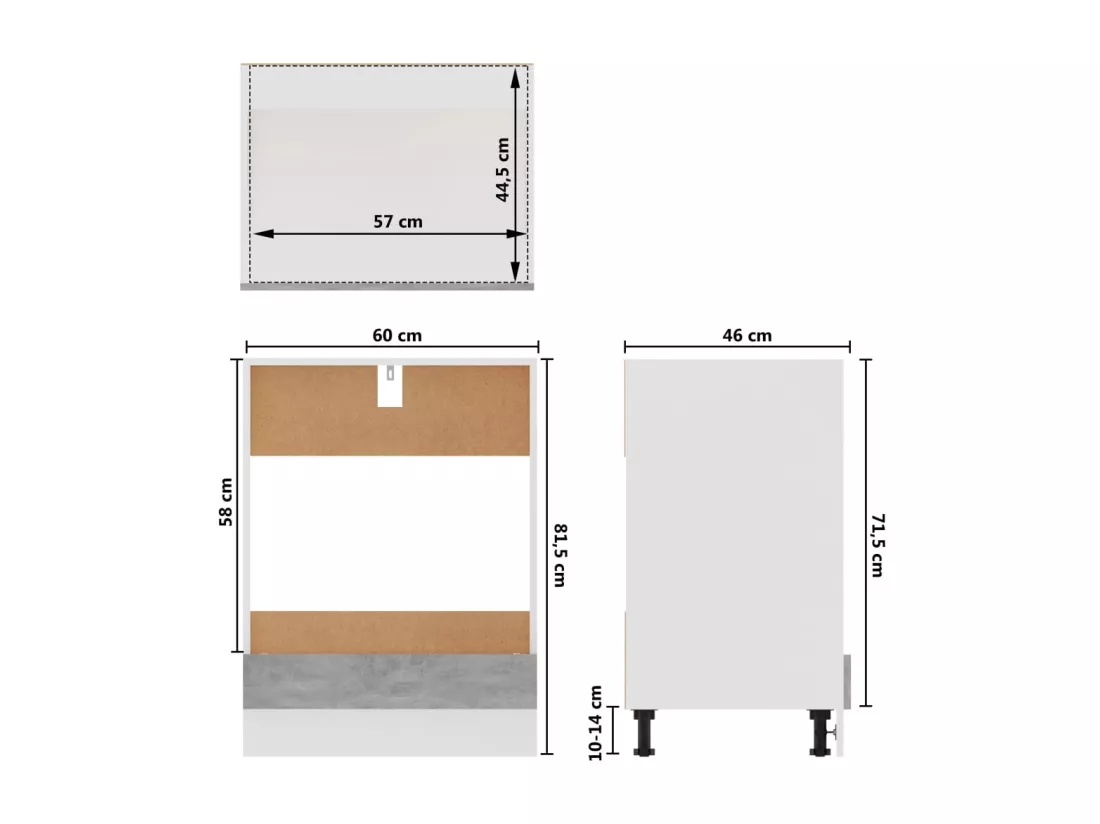 Armoire à four 