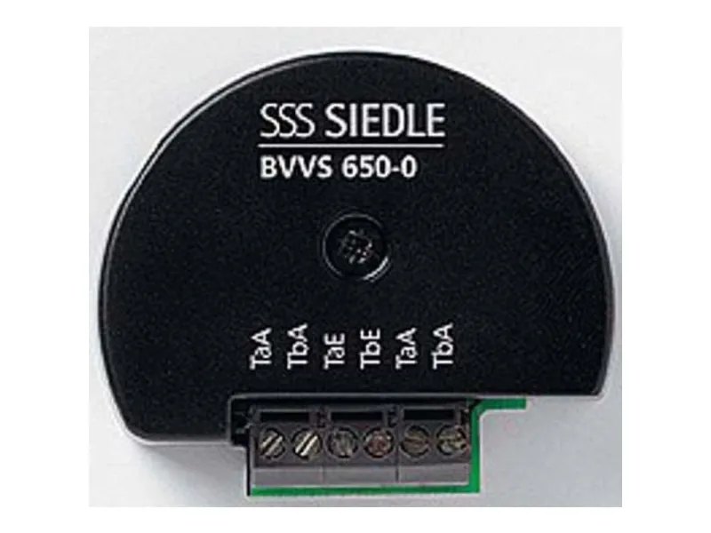 Siedle BVVS 650-0, Sort, Siedle, 0 - 40 °C