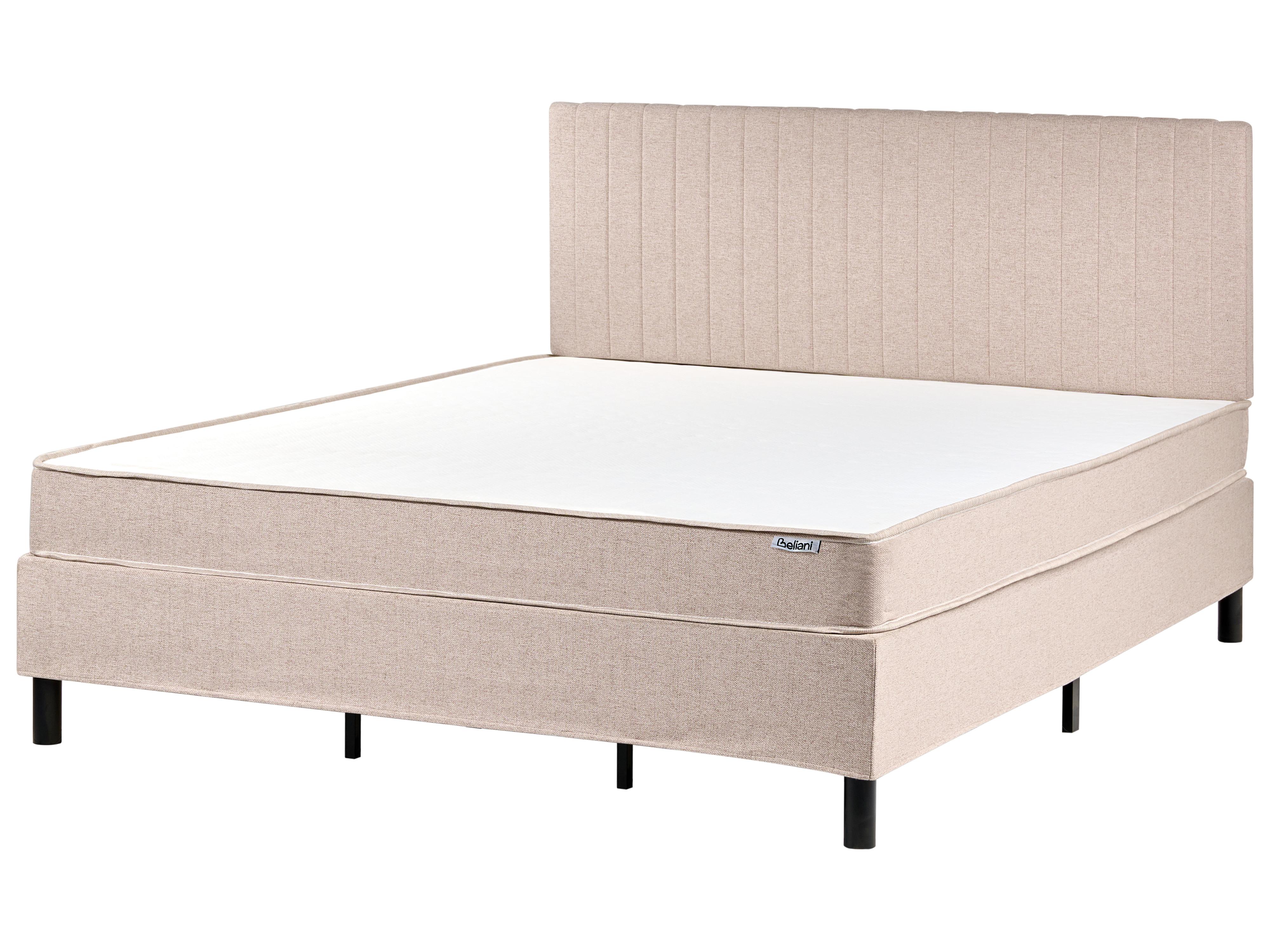 Boxspring Stof COUNTESS 180 x 200 cm Beige
