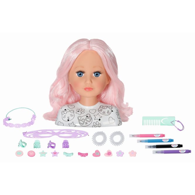 BABY born - Stylingkopf - Kreativ - 22 cm