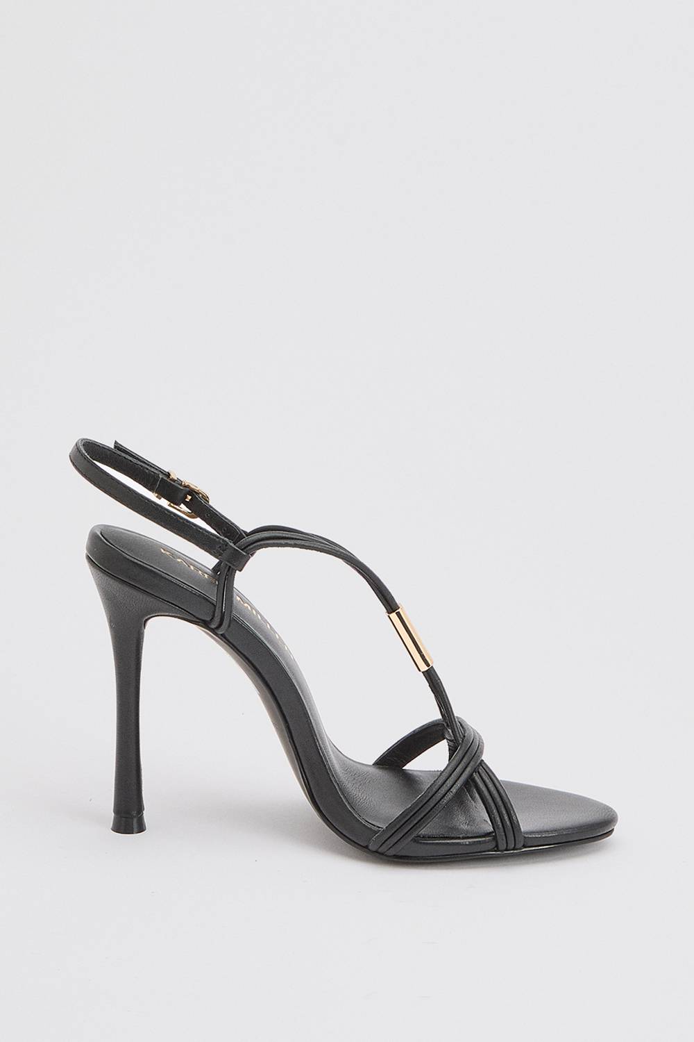 KarenMillen Sandale À Talons En Cuir À Brides