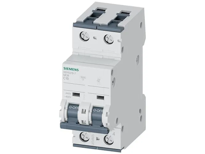 Siemens 5SY52107 5SY5210-7 Ledningssikkerhedsafbryder 10 A 230 V, 400 V