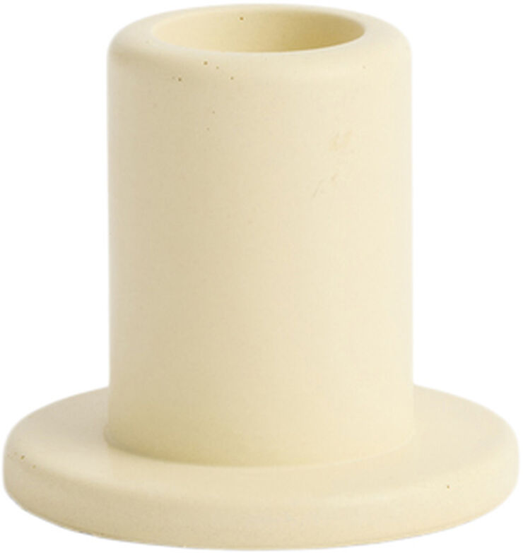 Hay Tube Candleholder Concrete-Small