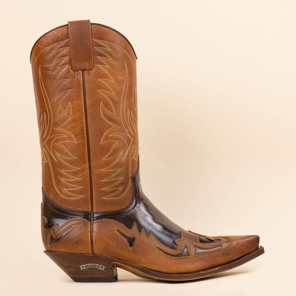 Sendra heren cowboyboots 3241 evolution tang