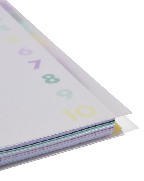 cahier à spirale 10-en-1 - A4
