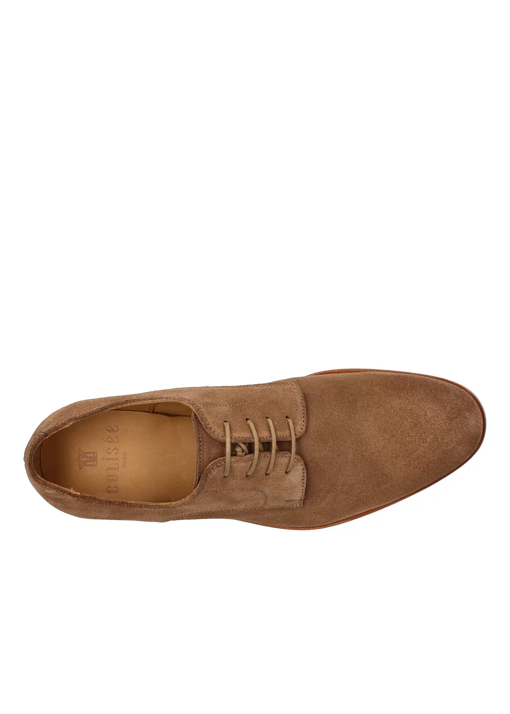 DERBY QUINZIO VELOURS COGNAC