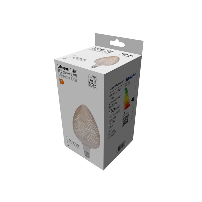 LED-pære Nut Amber 1,4 W E27