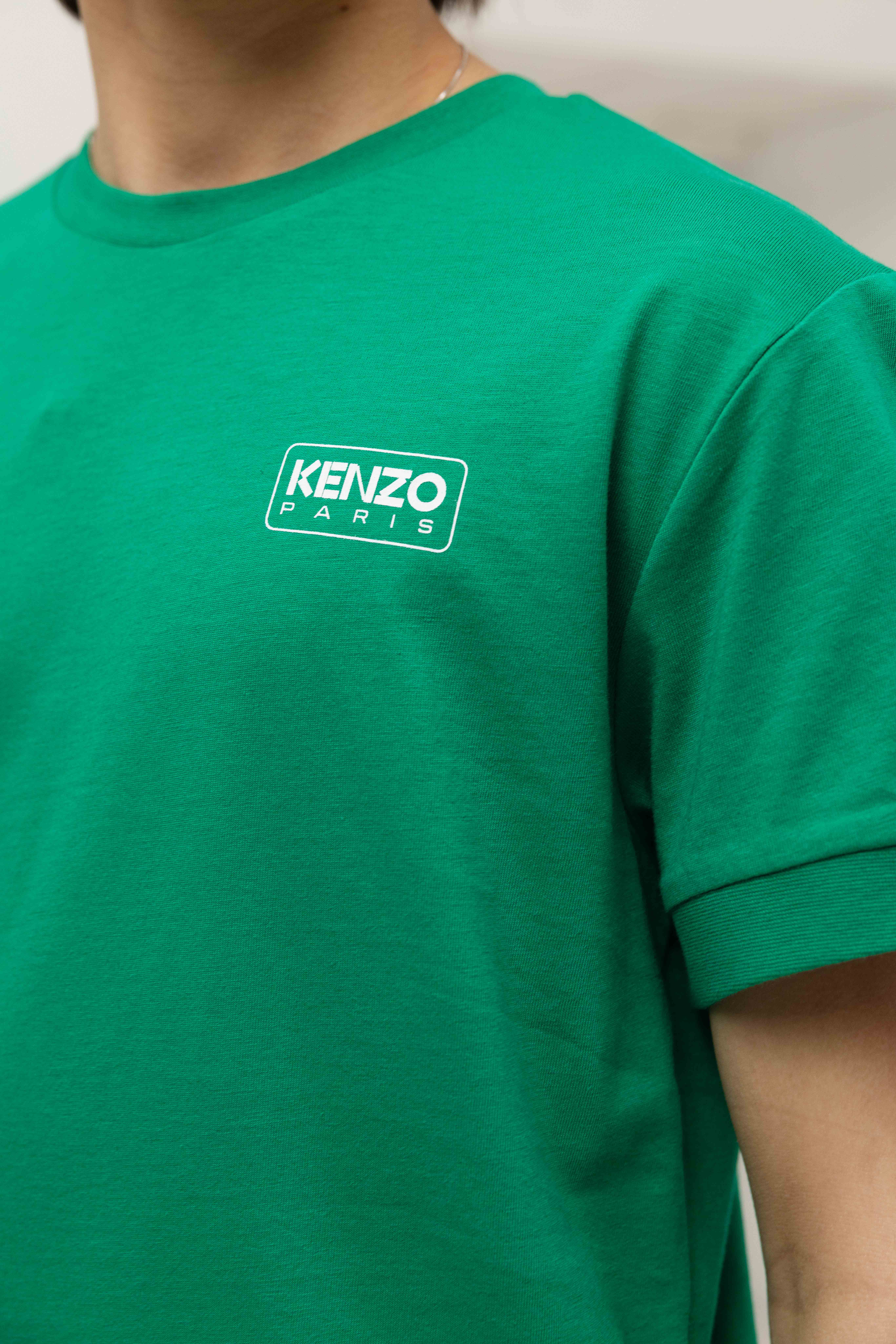 Kenzo Small Logo T-Shirt Kids Groen
