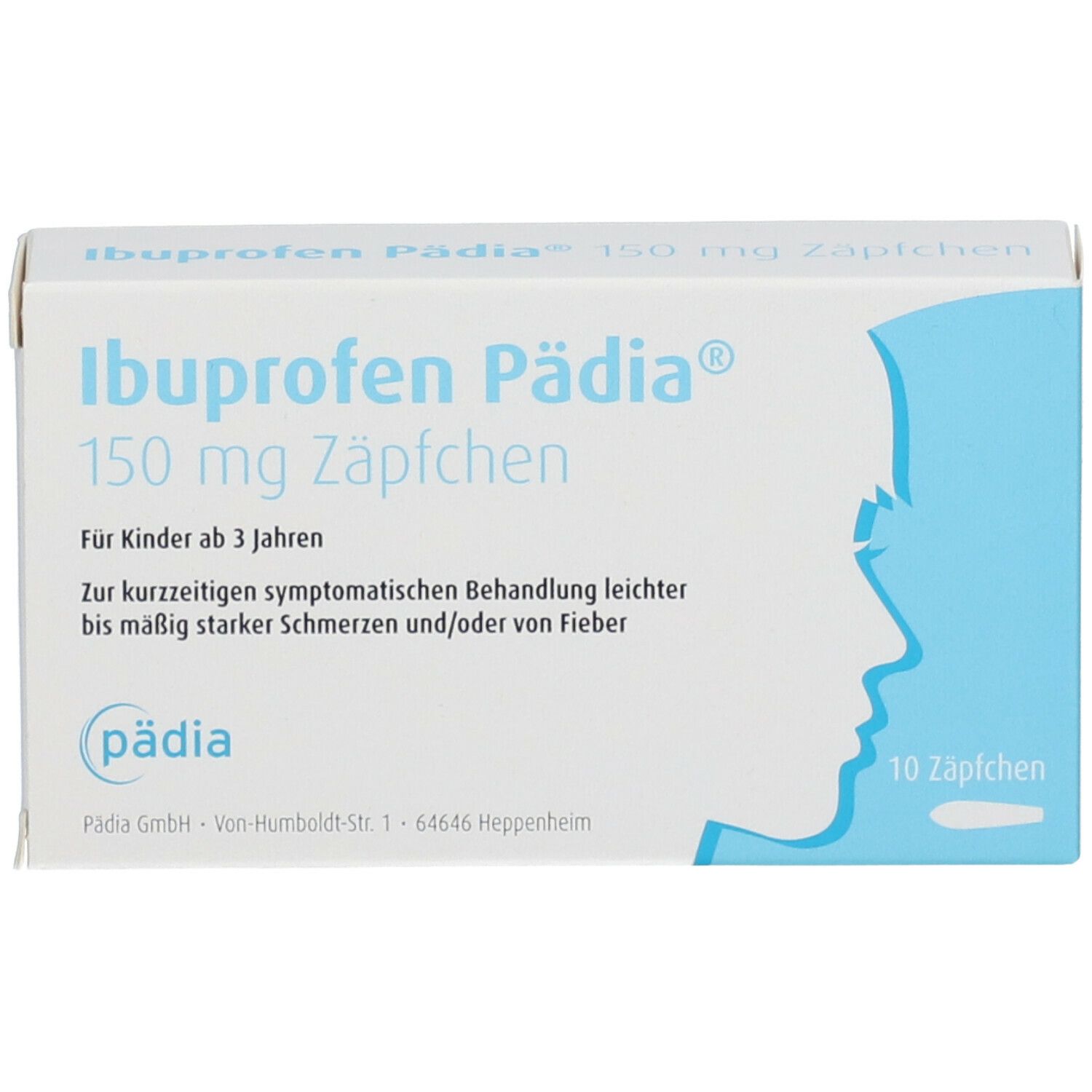 Ibuprofen Pädia® 150 mg Zäpfchen