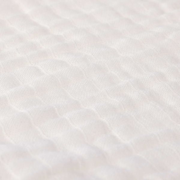 Lässig Swaddle & Burp Blanket L Milky 85 x 85 cm