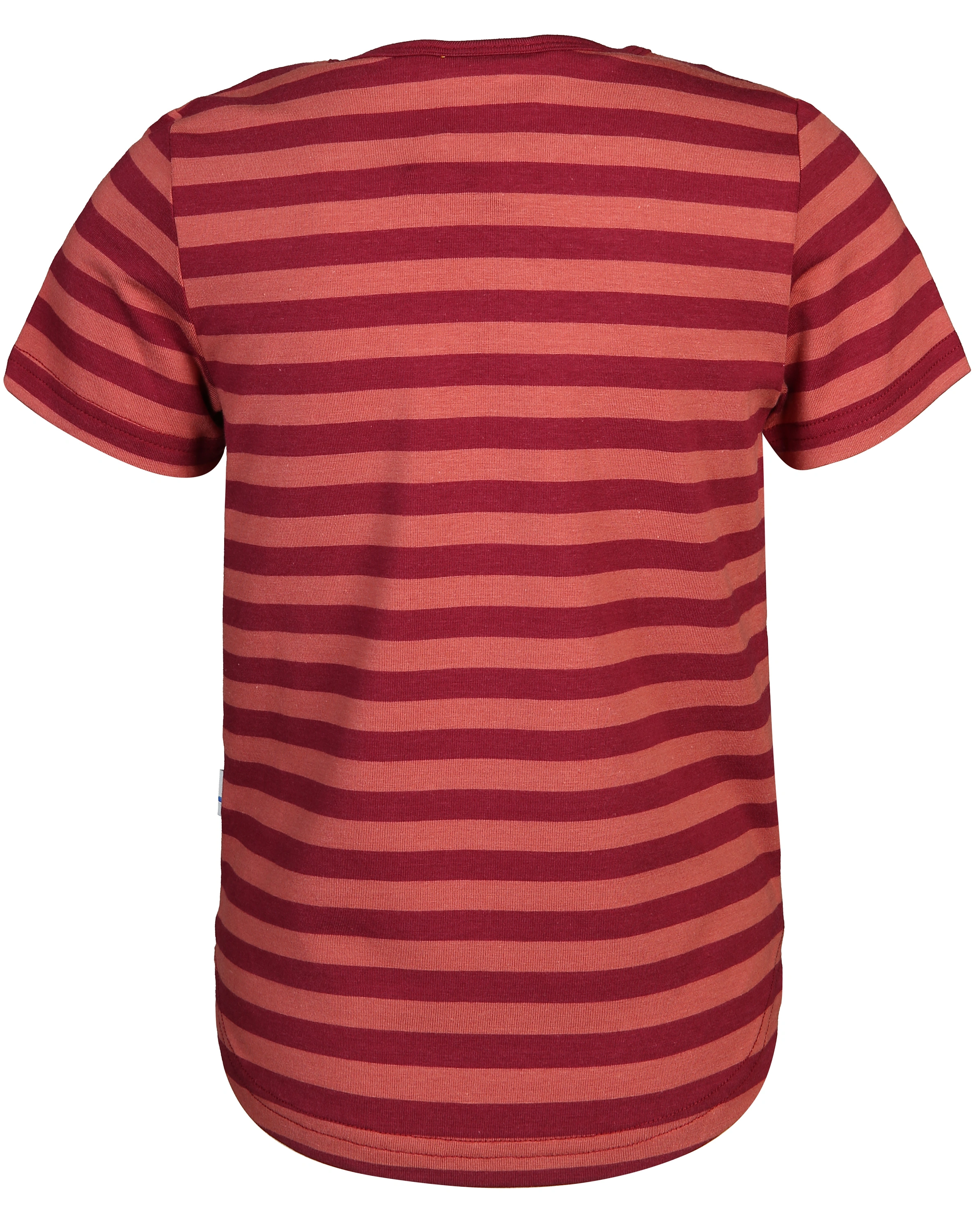 T-Shirt MAALARI gestreift in beet red