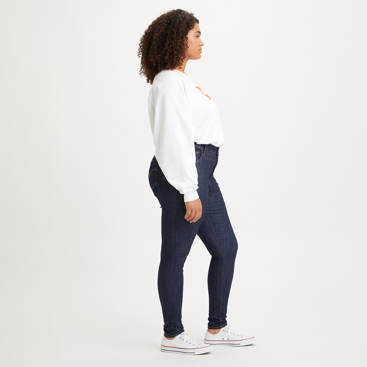 Calça Jeans Levi's Plus 720 High Rise Super Skinny, Levi's Plus