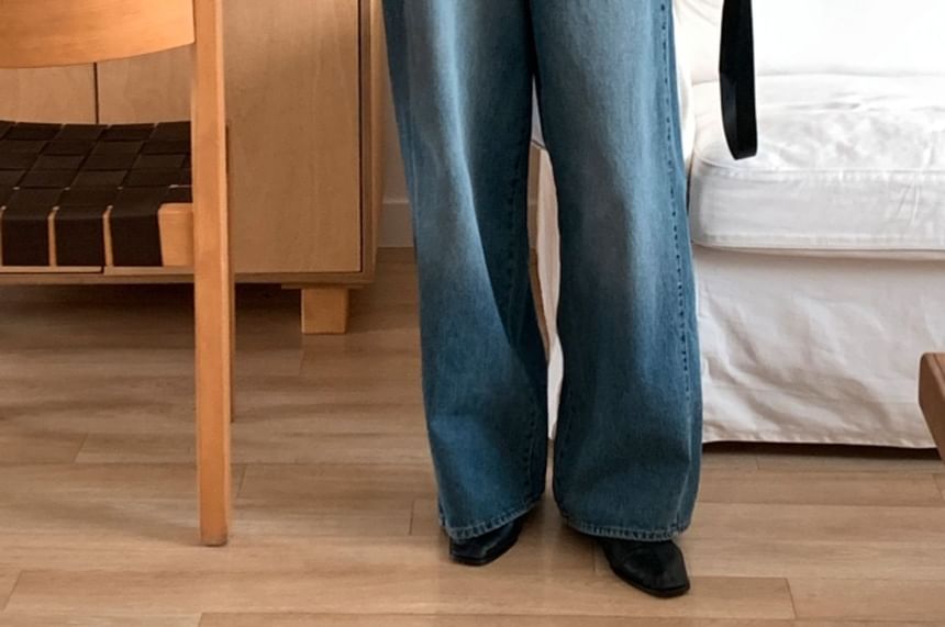 SeoulPop - Losse jeans met lage taille