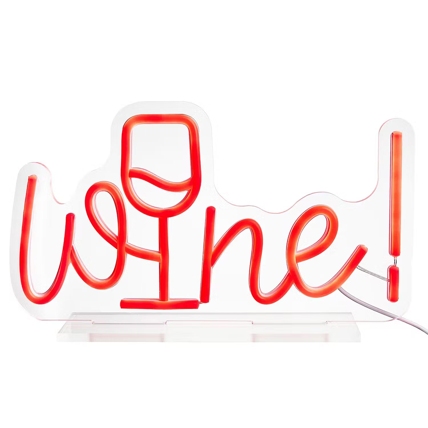 NEON VIBES LED-Leuchte Wine