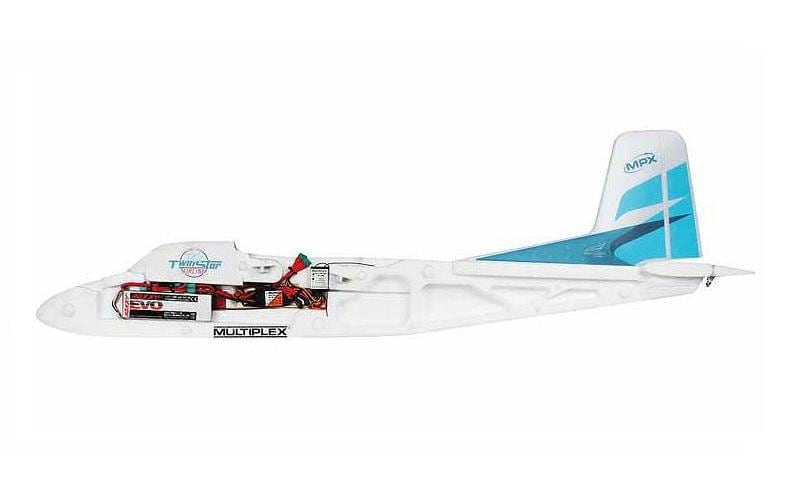 Flugzeug Twinstar ND Bausatz<br>Motorflugzeug