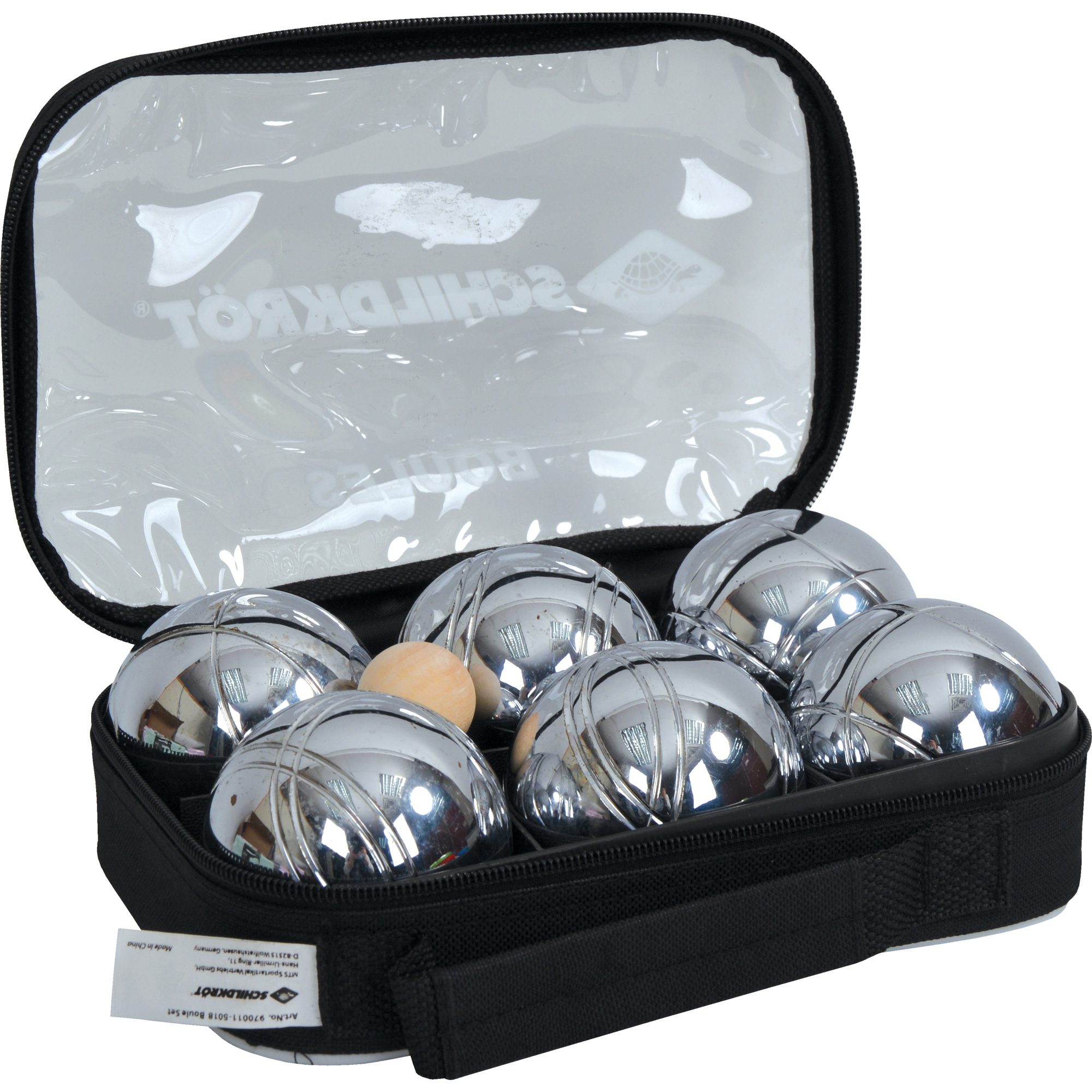 Schildkröt Fun Sports Boule/Boccia/Petanque Set grau