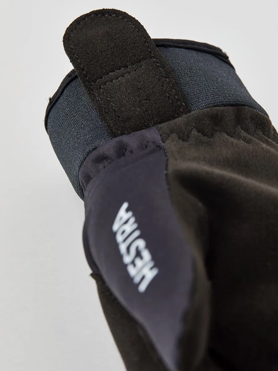 Hestra Tracker Jr. - 5 Finger Black Print